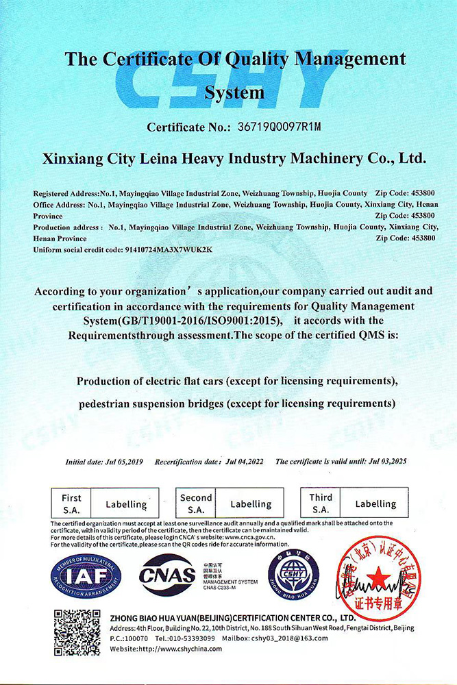 Y Tystysgrif System Rheoli Ansawdd