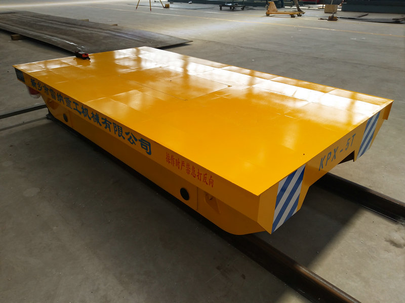 Pipe Steel 5 Ton Batri Trail Trolley Cyflenwad