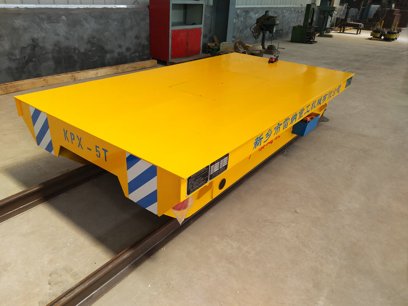 Pipe Steel 5 Ton Batri Trail Trolley Cyflenwad