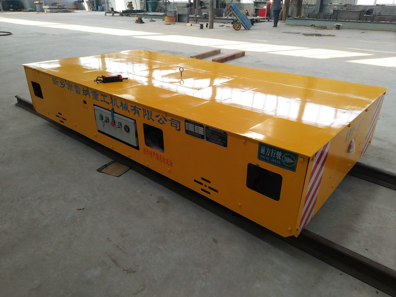 5 Ton Batri Rail Deunyddiau Tractor Trailer Cart
