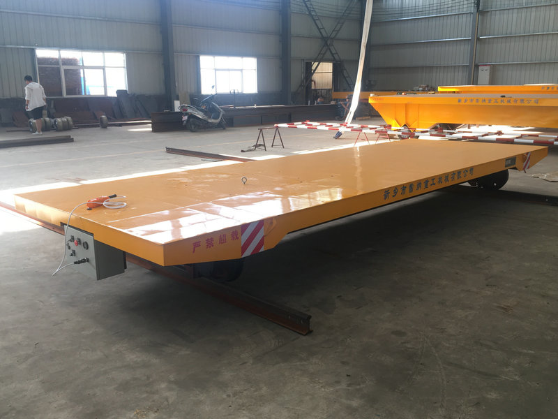15 Ton Gorchymyn Fflat Rail Electric Diwydiannol