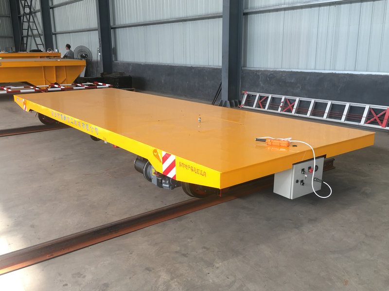 15 Ton Gorchymyn Fflat Rail Electric Diwydiannol