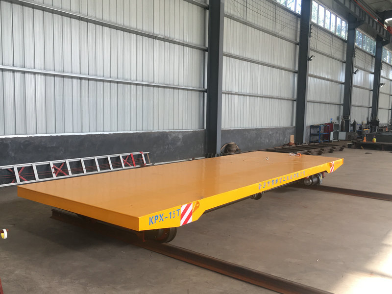 15 Ton Gorchymyn Fflat Rail Electric Diwydiannol