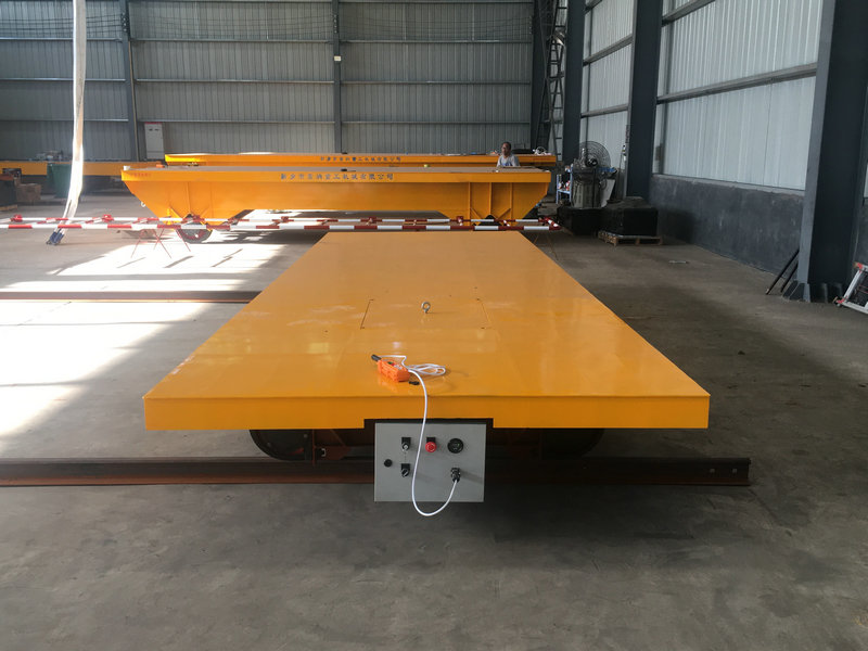 15 Ton Gorchymyn Fflat Rail Electric Diwydiannol