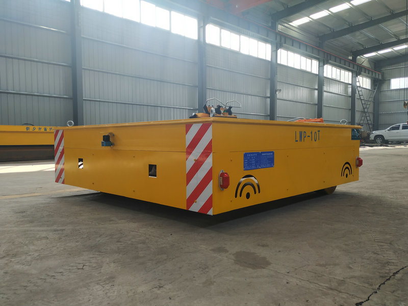 10 Ton Intelligent Trackless Cyflymder Cart ar gyfer y diwydiant gweithgynhyrchu