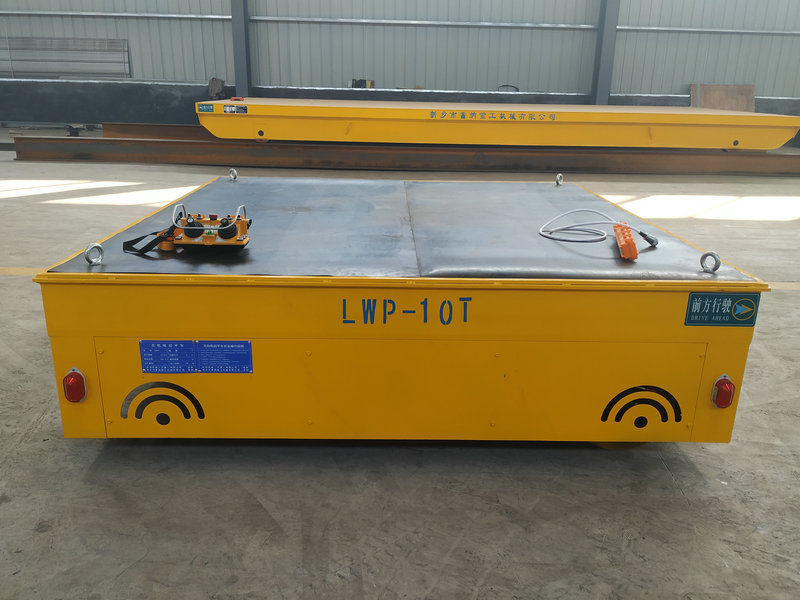 10 Ton Intelligent Trackless Cyflymder Cart ar gyfer y diwydiant gweithgynhyrchu