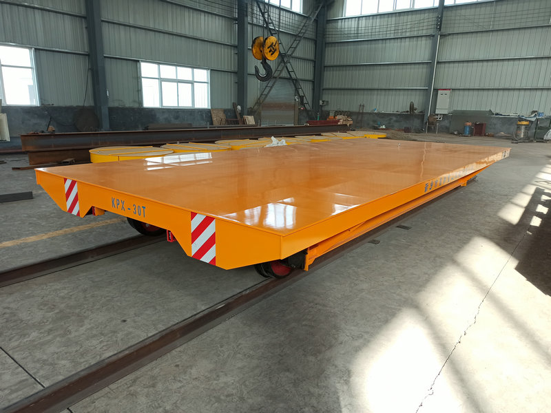 30 Ton Batri Die Material Rail Cyflymder Cart
