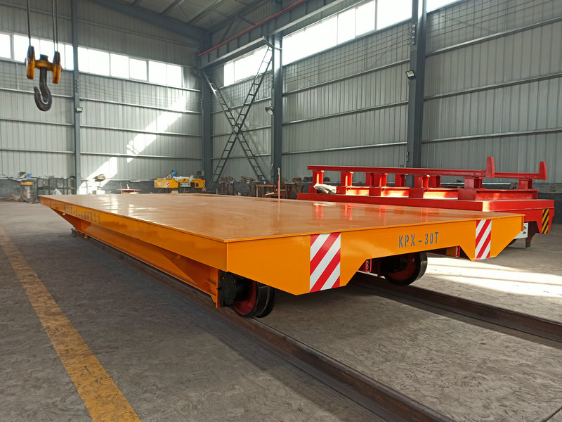 30 Ton Batri Die Material Rail Cyflymder Cart