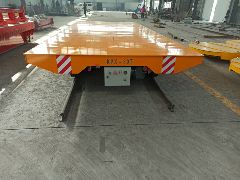 30 Ton Batri Die Material Rail Cyflymder Cart