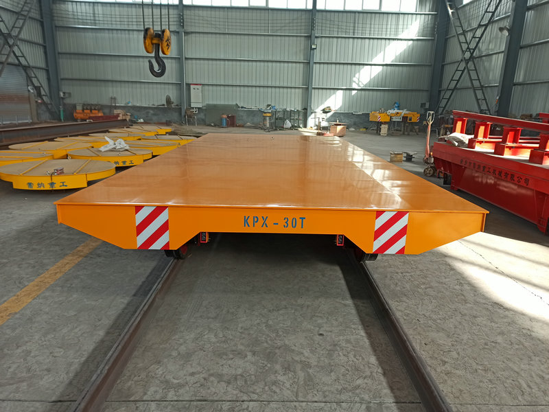 30 Ton Batri Die Material Rail Cyflymder Cart