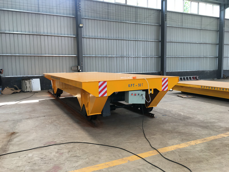 50T Cable Remote Powered Rail Trosi Cart Cynhyrchu Ffatri Defnyddiwr